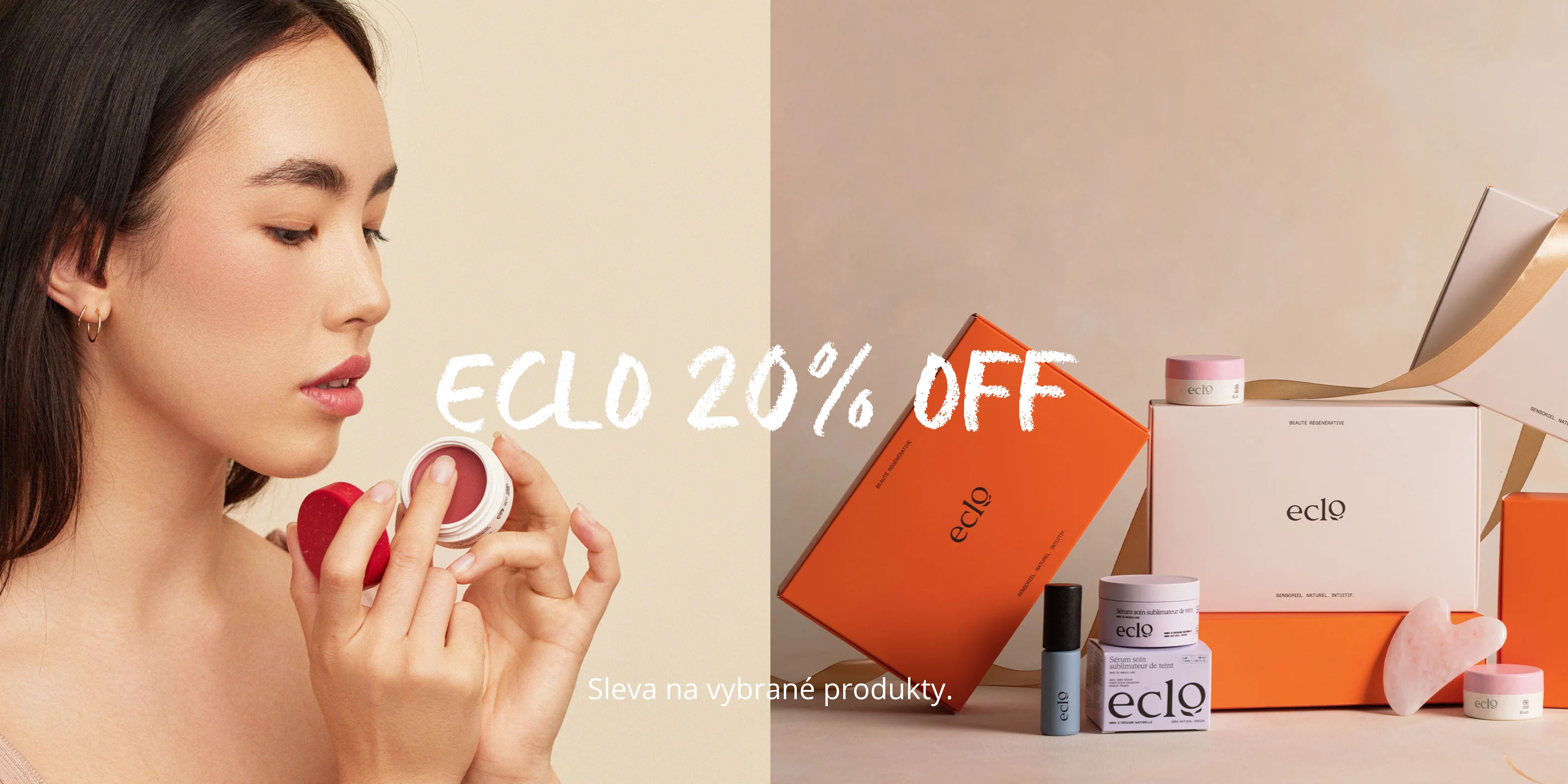 Francouzská značka organic líčidel.