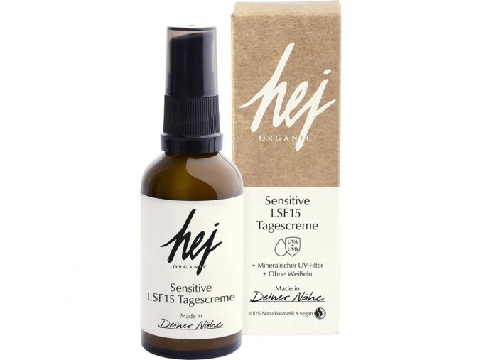 Hej Organic Gesichtspflege Tagescreme Sensitive LSF 15 108488 2