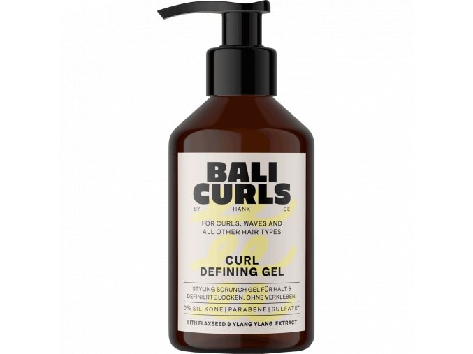 Bali Curls gel na vlny s lněným semínkem a ylang ylang 150 ml