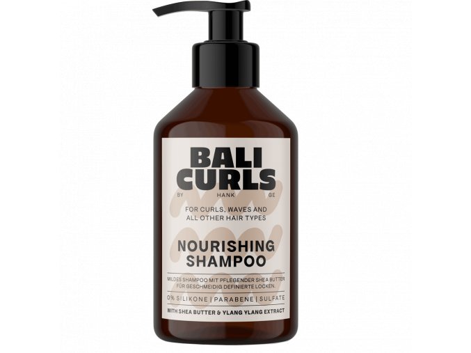 Bali Curls hydratační šampon s bambuckým máslem a ylang ylang 250 ml
