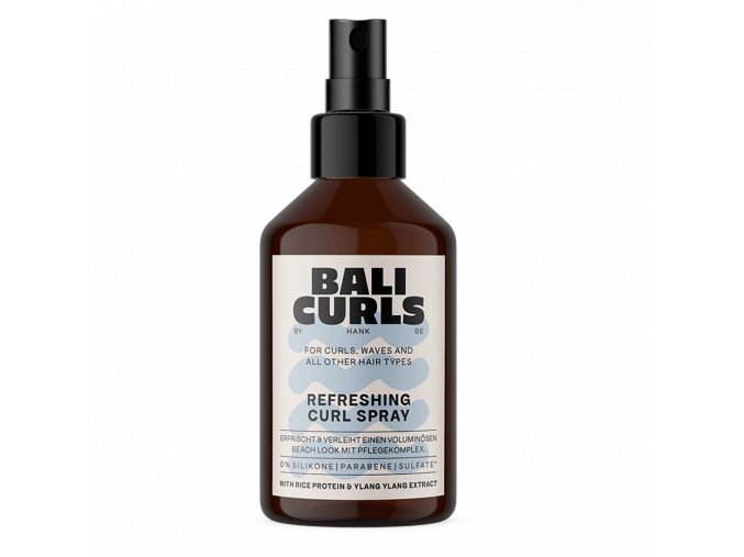 Bali Curls refresh sprej s rýžovým proteinem a ylang ylang 150 ml