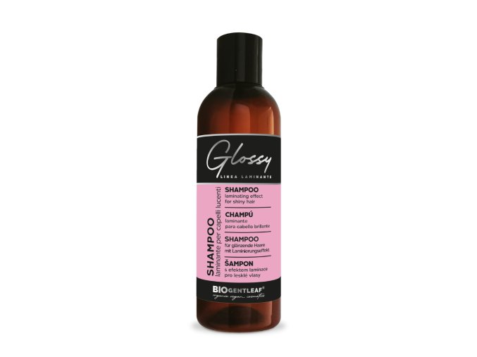 Bio Gentleaf Glossy šampon s efektem laminace 200 ml (pro zničené, odbarvené či barvené vlasy)