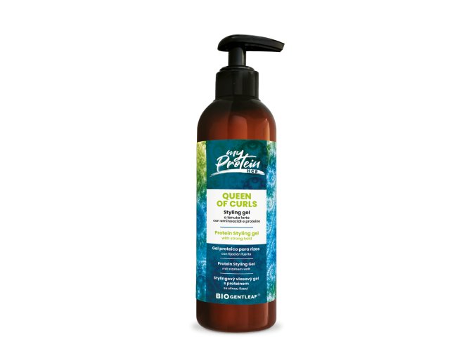 Bio Gentleaf Queen of Curls proteinový stylingový gel se silnou fixací 200 ml