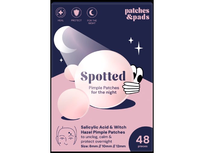 Spotted Night Pimple Patches PnP freisteller