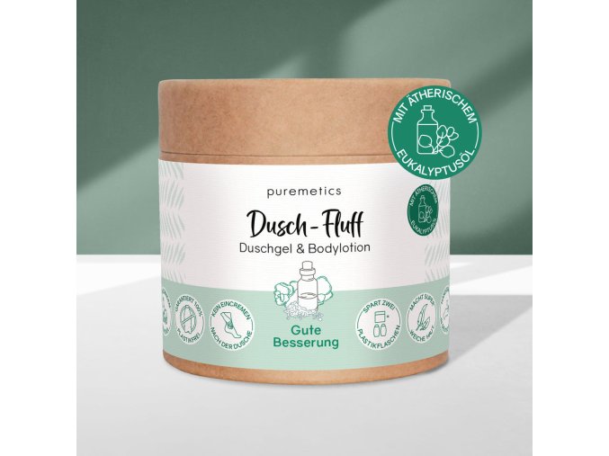 01 puremetics Dusch Fluff Gute Besserung Hauptartikelbild button