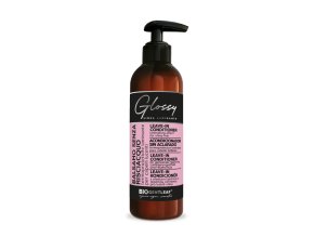 Bio Gentleaf Glossy leave-in s efektem laminace (s tepelnou ochranou) 200 ml (pro zničené, odbarvené či barvené vlasy)