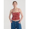 Bobo Choses bavlněný top Stripped dámský