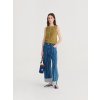 Bobo Choses džíny Striped Wide-Leg Denim Pants dámské