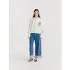 Bobo Choses džíny Striped Wide-Leg Denim Pants dámské
