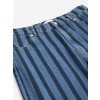 Bobo Choses džíny Striped Wide-Leg Denim Pants dámské