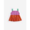 Bobo Choses šaty Pixel Daisy color block baby