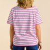 T Shirtgestreift WeissPink 3