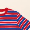 T Shirtgestreift RotBlau 5