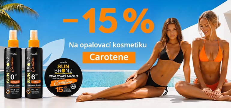 Carotene se slevou 15 %