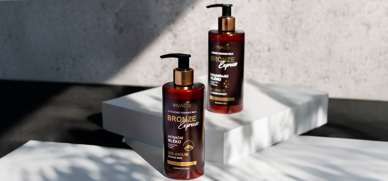 Opálení s aktivačním mlékem Bronze Express