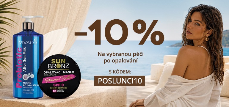Sleva na vybranou péči po opalování