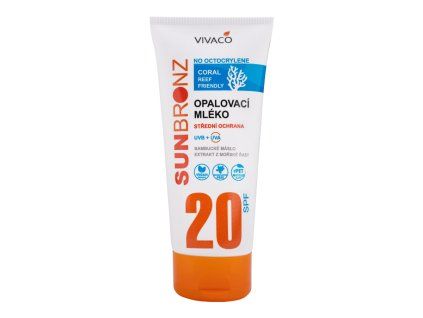 Sunbronz tuba octocrylene SPF 20.