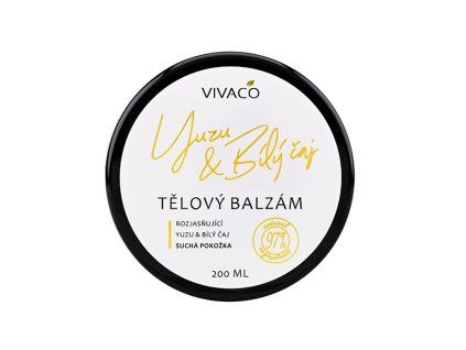 Tělový balzám Yuzu a Bílý čaj