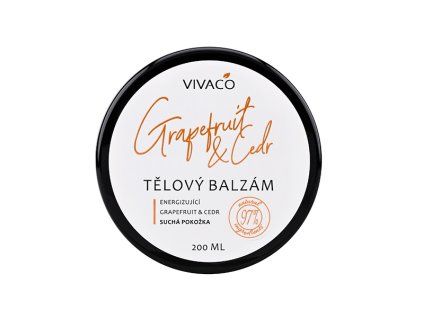 Tělový balzám Grapefruit a Cedr