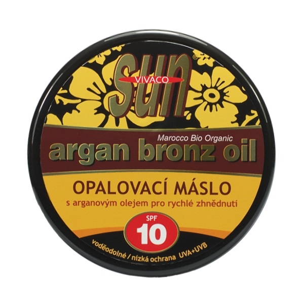 Opalovací máslo s BIO arganovým olejem 10 200 ml