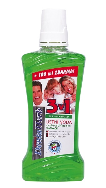 Ústní voda Fresh Mint & Tea Tree Oil 500 ml