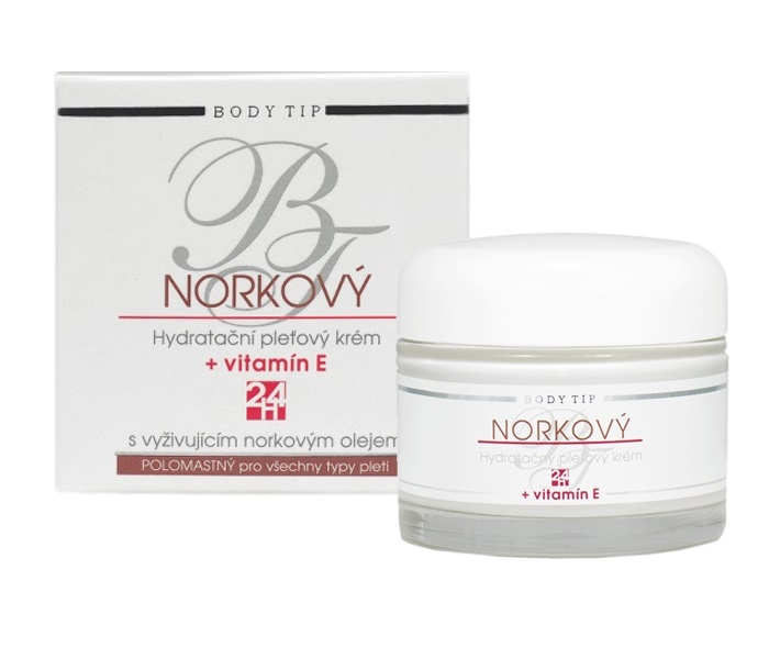 Pleťový krém s norkovým olejem 50 ml