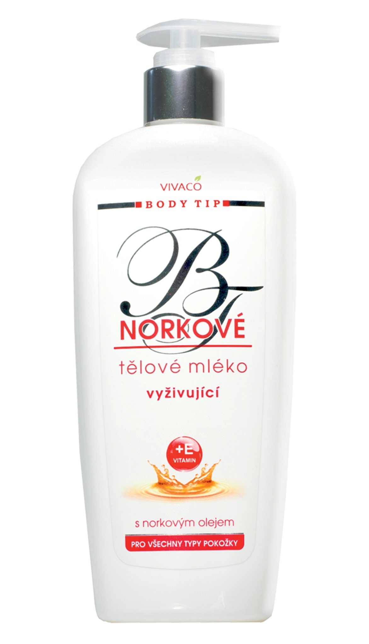 Tělové mléko s norkovým olejem 400 ml