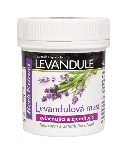 Bylinná mast s levandulovým olejem 125 ml