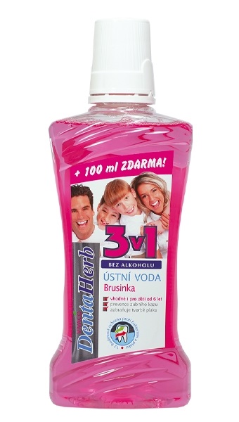 Ústní voda Fresh Mint & Cranberry 500 ml