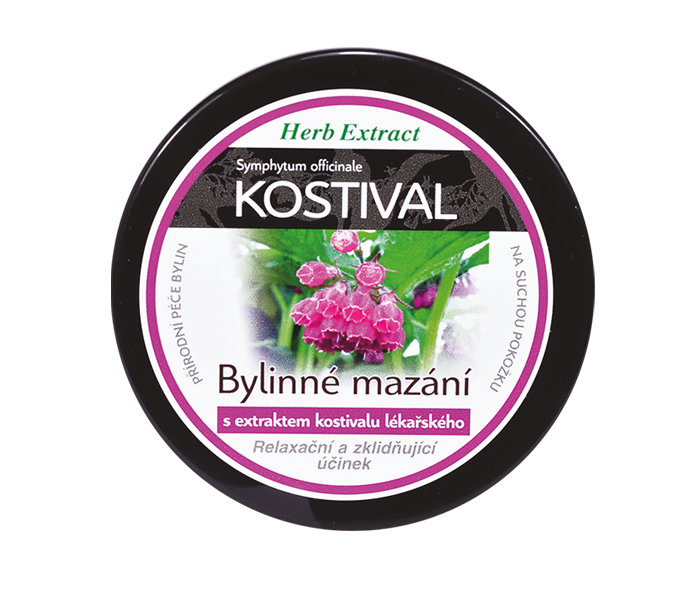 Bylinné mazání s kostivalem lékařským 100 ml