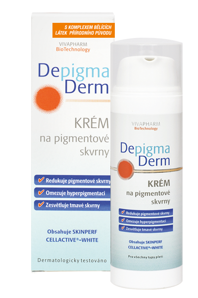 Krém na pigmentové skvrny DepigmaDerm 50 ml