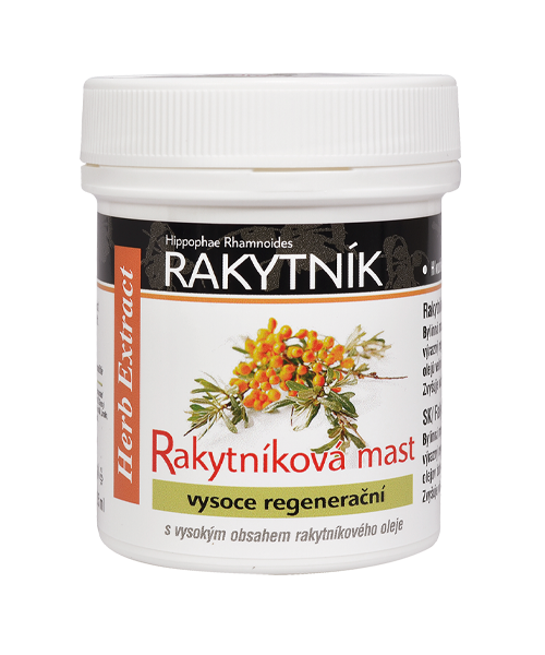 Bylinná mast s rakytníkovým olejem 125 ml