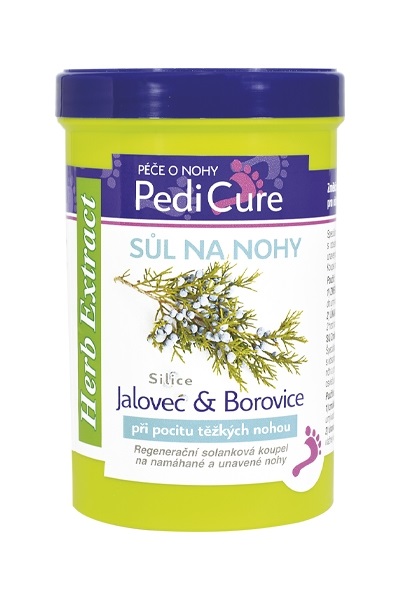 Sůl na nohy Jalovec a borovice 420 g 420 g