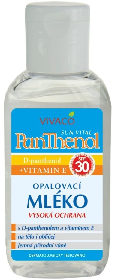 Opalovací mléko s D-Panthenolem 30 50 ml