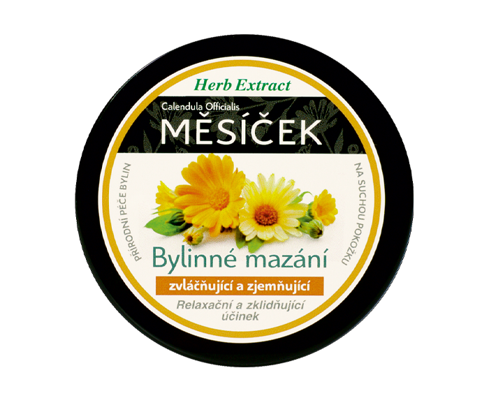 Bylinné mazání s měsíčkem lékařským 100 ml