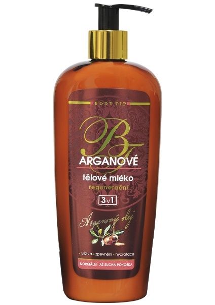 Tělové mléko zpevňující s BIO arganovým olejem 400 ml