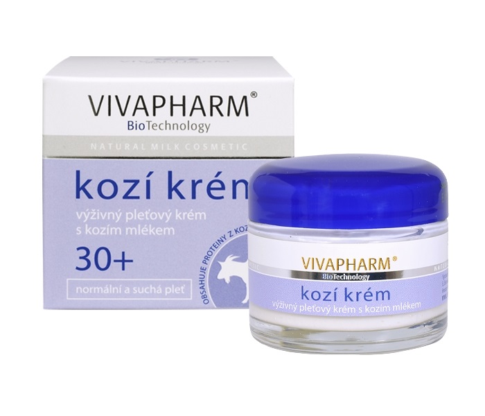 Pleťový krém s kozím mlékem 50 ml