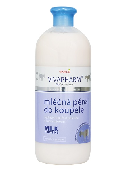 Mléčná pěna do koupele s kozím mlékem 1 L 1000 ml
