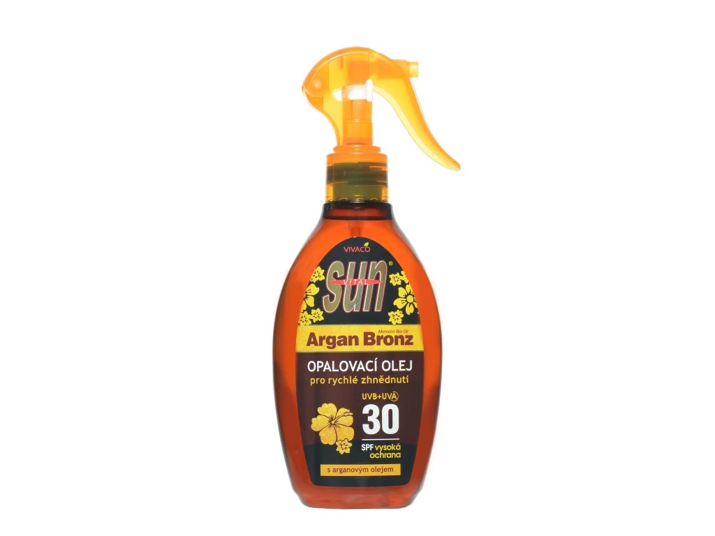 Vivaco Opalovací olej s BIO arganovým olejem SPF 30 SUN VITAL 200 ml