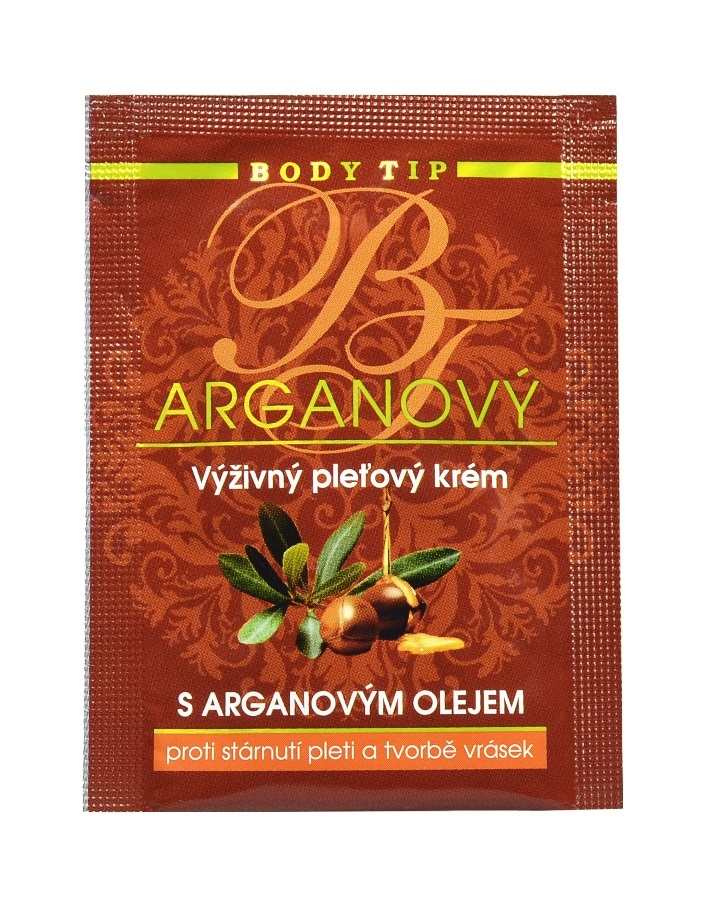 Vivaco Pleťový krém s arganovým olejem BODY TIP - vzorek 4 ml