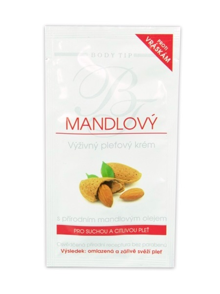 Vivaco Pleťový krém s mandlovým olejem BODY TIP - vzorek 5ml