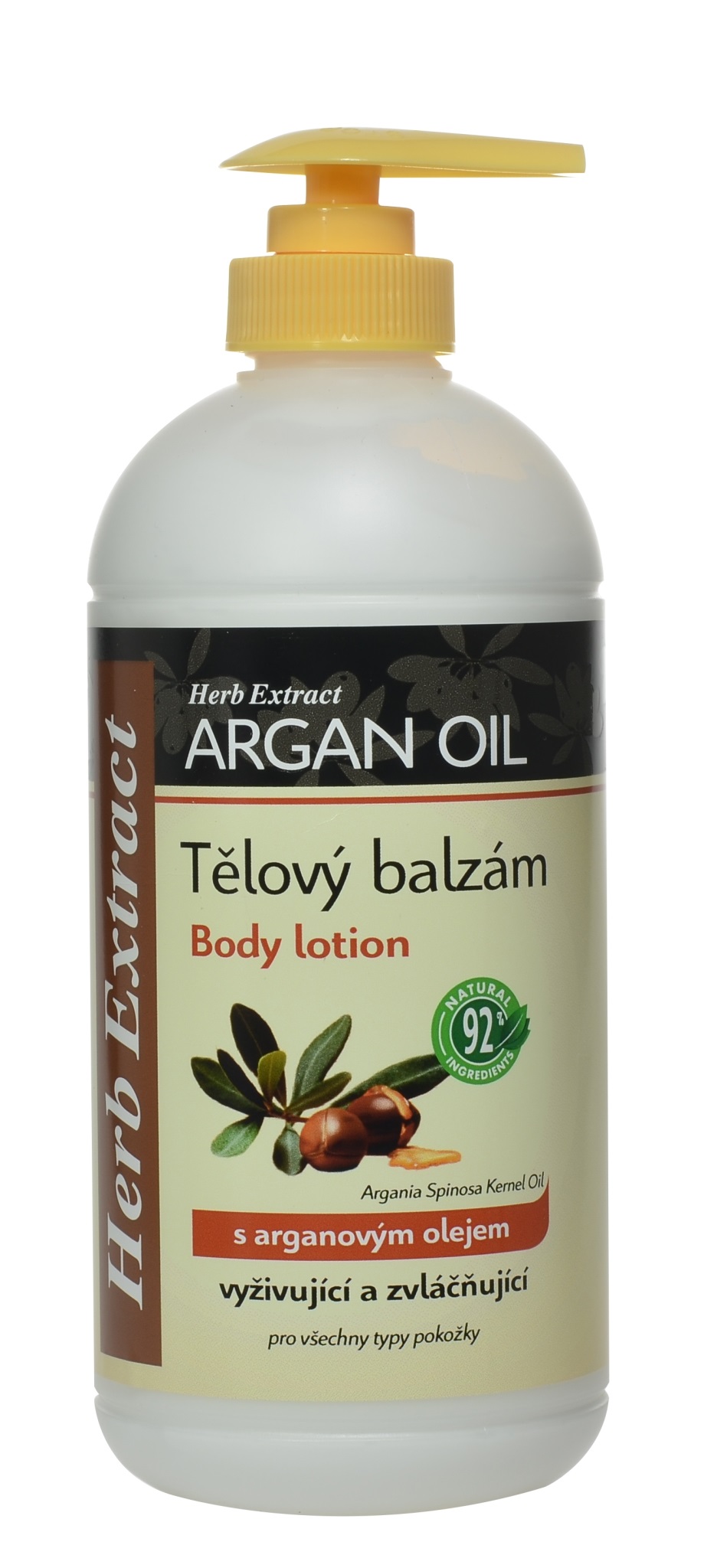 Tělový balzám s arganovým olejem 500 ml