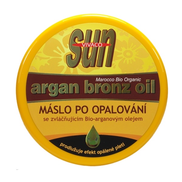 Máslo po opalování s BIO arganovým olejem 200 ml