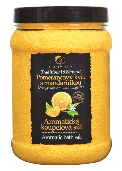 Koupelová sůl Pomerančový květ s mandarinkou 1500 g 1500 g