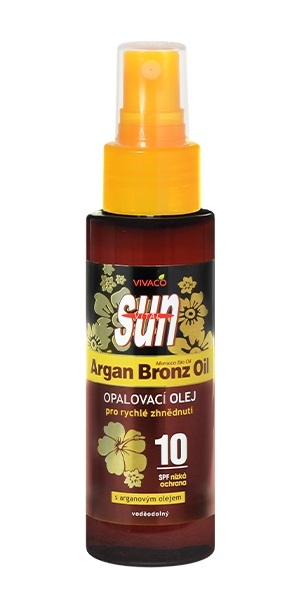 VIVACO Sun Vital Opalovací olej s arganovým olejem SPF 10 100 ml koupíte na Vivaco.cz