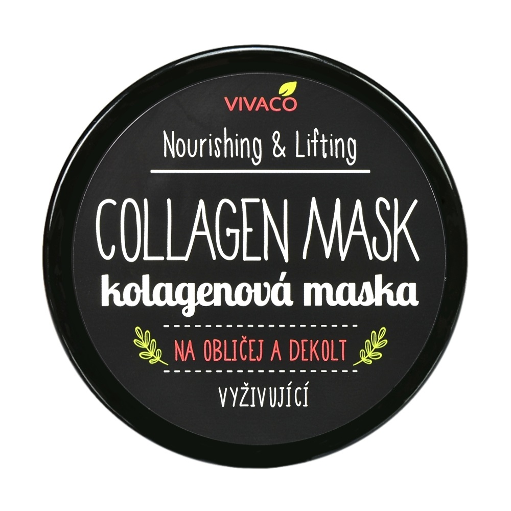 Kolagenová maska na obličej a dekolt 100 ml