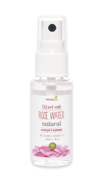 Vivaco BIO růžová pleťová voda - cestovní balení 30 ml