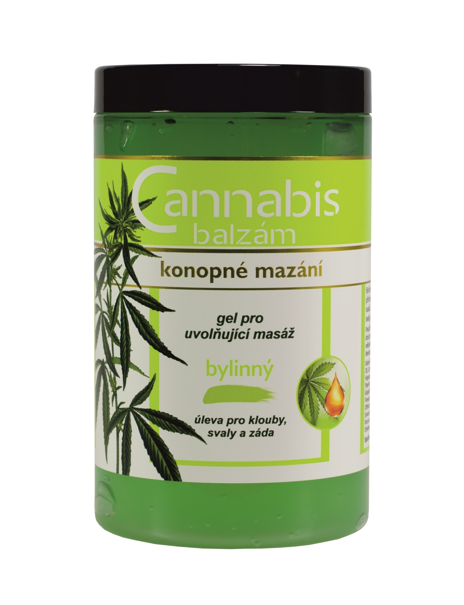 Masážní gel Cannacare 400 ml