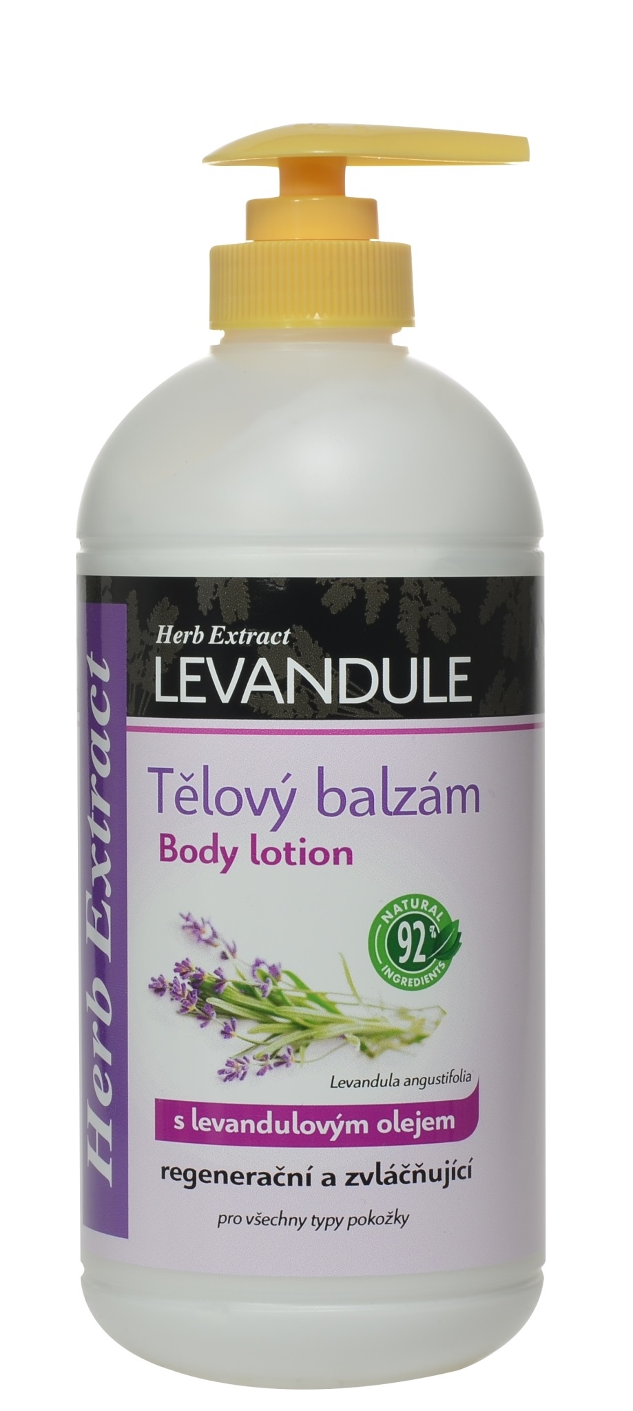 Tělový balzám s levandulovým olejem 500 ml