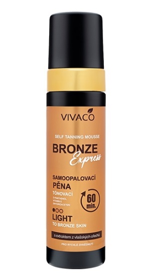 Bronze Express samoopalovací pěna Light 200 ml